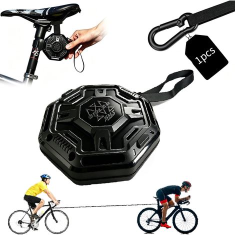 2,5m Kit de Corde de Remorquage pour Vélo Charge Maximale 100kg Noir  Téléscopique Automatique Cable Traction Velo en Nylon Renforcé pour Vélo Route Vtt Sans Outil Traction Remorque Velo (1/5)