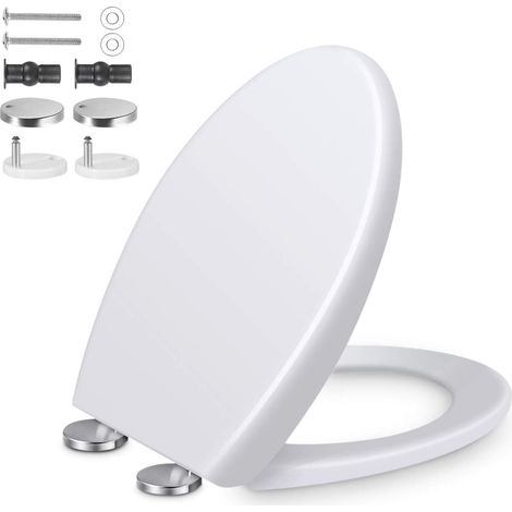 Lunette de Toilette, Forme en O Abattant WC avec Fermeture-Fei Yu (1/5)