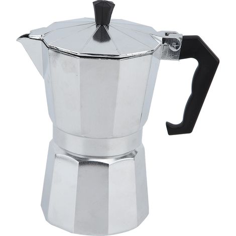 Cafetière en aluminium Cafetière octogonale en aluminium pour café