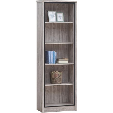 Bibliothèque enfant contemporaine chêne gris Oliviera