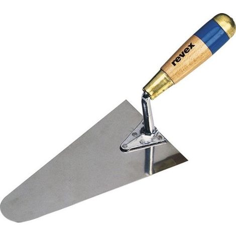 Truelle macon italienne inox ronde 220mm - REVEX