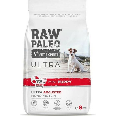 VetExpert Raw Paleo Ultra Beef Mini Puppy 8 kg
