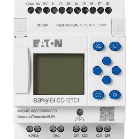 API - MODULE DE COMMANDE EATON EASY-E4-DC-12TC1 EASY-E4-DC-12TC1 1 PC(S) (1/4)