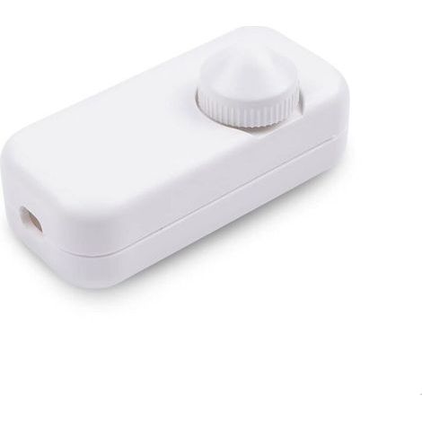 Variateur Réglable 1W–150W LED Réglables Ampoules à Incandescence Marche/Arrêt AC220–240V en Ligne/Intermédiaire à part de 1W Silencieux (Boucle de Fil avec Commande Rotative) (1/5)