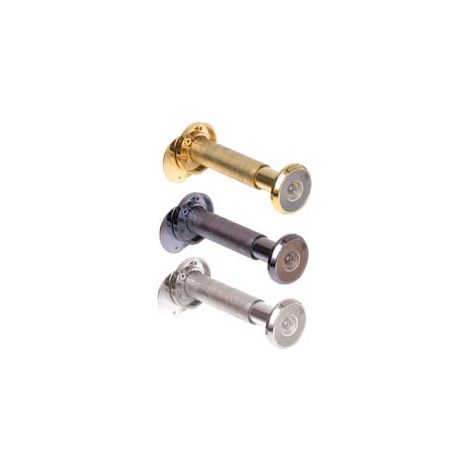 SPIONCINO DIAMANTE TONDO  EE  16 CON GRANDANGOLO 200  °  lunghezza mm.40/70 ottone lucido (016DXOL40)    SECUREMME
