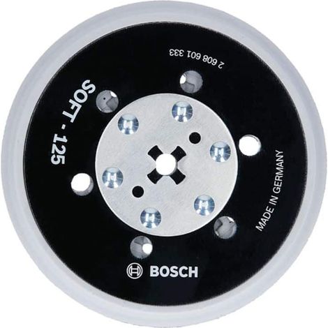 BOSCH Plateau de ponçage multi-trous 125 mm pour GET 55-125 - Dur - 125 mm