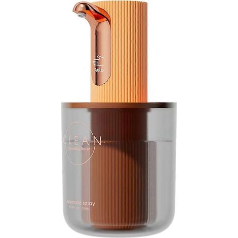 Distributeur de savon mousse automatique de luxe - Accessoire de salle de bain intelligent rechargeable par USB avec boîtier en ABS, capacité de 150 à 200 ml (1/5)