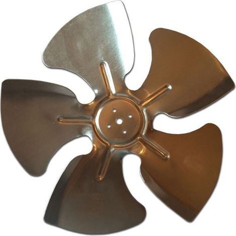 Ventola in alluminio da 254