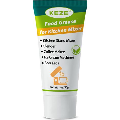 Graisse alimentaire, graisse pour machine à expresso, lubrifiant hygiénique pour robots pâtissiers, trancheuses à viande, sorbetières, machines à café, antirouille (1 sachet). (1/5)