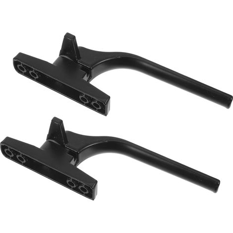 noires pour portes et fenêtres à charnières lot de 2 (1/5)