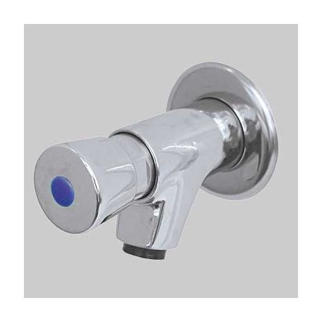 RUBINETTO A PARETE TEMPORIZZATO 1/2 IDRAL