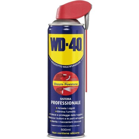 WD 40 PRODOTTO MULTIFUNZIONE SISTEMA PROFESSIONALE 500 ML