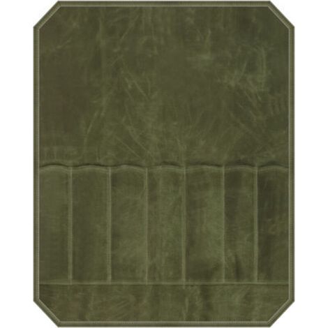 Sac de rangement pour couteaux en toile, vert armée, 5645cm, sac de rangement portable pour pique-niques, camping et barbecues. (1/5)