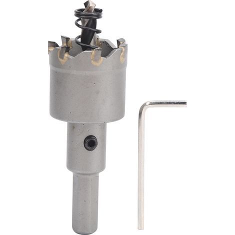 Scie cloche en alliage, scie cloche en carbure TCT pour plaque d'aluminium pour plaque de fer pour plaque d'acier pour plaque de silicate de calcium(φ30mm) (1/5)