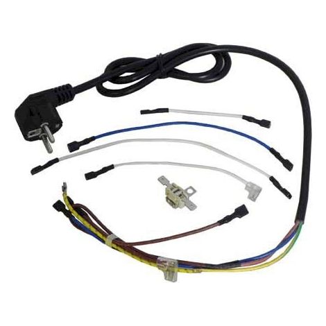CORDON/ NOIR+ FUSIBLE POUR PETIT ELECTROMENAGER SEB - SS-990699
