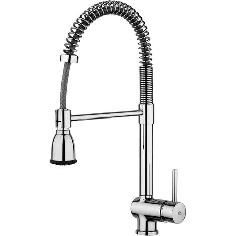 Miscelatore monocomando per lavello con canna orientabile Stick SK177CR  Cromato - Ottone (1/2)