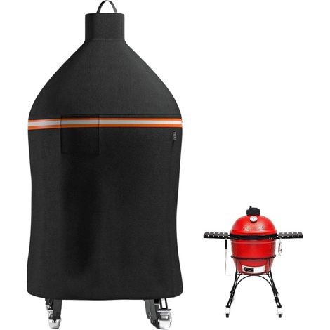 Housse de Protection pour Barbecue au Charbon de Bois 420D Robuste avec Boucle Coupe-Vent et Trou de Ventilation Compatible avec Les barbecues à Charbon Classiques de 45,7 cm (1/5)