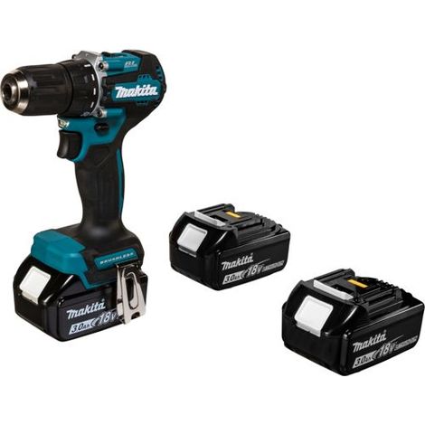 Makita Akku Bohrschrauber DDF487RFE3 18V 3x3,0Ah LXT BL Motor XPT Schrauben LED (1/10)