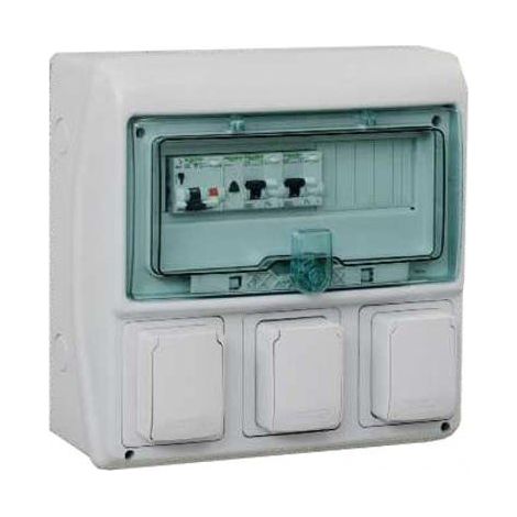 Quadro elettrico Schneider Kaedra 12 moduli IP65 impermeabile