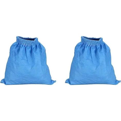 Pack of 2 blue fabric filter bags for MV1, WD1, WD2, WD3 and SE4001 vacuum cleaners. - AquaForge (1/5)