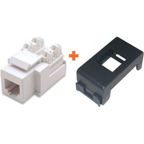 Presa telefonica da incasso RJ11 compatibile Gewiss Playbus