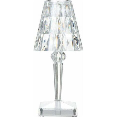 Lampe De Chevet Cristal Diamant Reglable Luminosite Temperature Veilleuse USB Atmosphere Chambre (1/5)