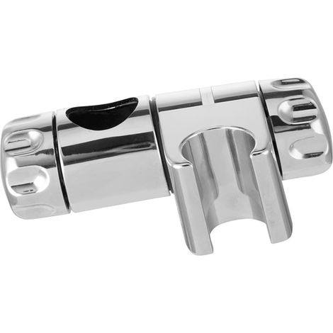 Support mural réglable pour pommeau de douche, en plastique ABS, pour salle de bain, jet supérieur 2:1 (1/5)