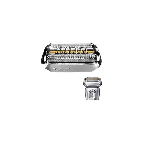 Tête de rasage de rechange 92S pour rasoirs Braun série 9, compatible avec les modèles Braun S9 9080cc, 9095cc, 9260s, 9291cc, 9296cc et 9330s, argent (1/5)