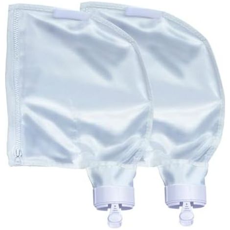 Sacs pour Nettoyeur de Piscine, Lot de 2 Sacs de Rechange en Nylon avec Fermeture éclair pour aspirateur de Piscine Polaris 280/480. Pièces détachées pour Nettoyeur de Piscine. (1/5)