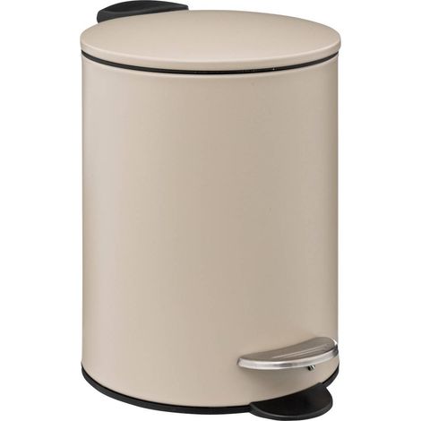 Metallabfalleimer soft close 3l colorama naturbeige - 5five