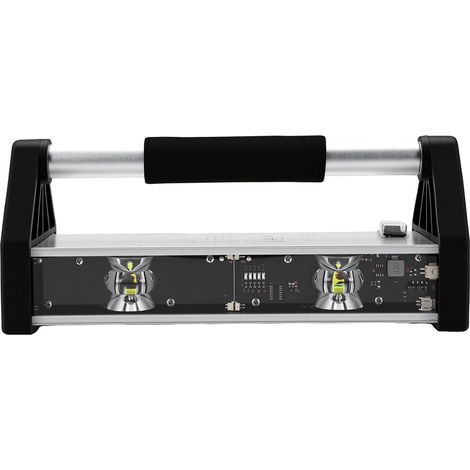 Dual Head Wall-Mounted Polishing Floor Lamp, 2200 Lumens 26W (1/5)