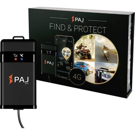 PAJ GPS VEHICLE FINDER 4G 2.0 Sistema di posizionamento GPS Tracker veicoli Nero 1 pz.