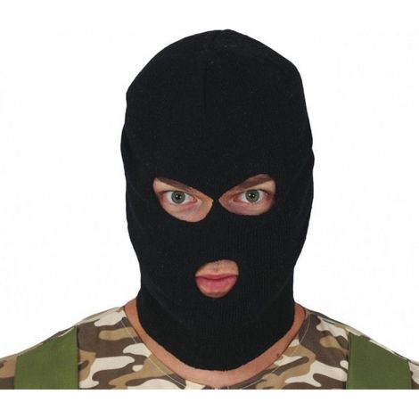 Cagoule - Polyester - Noir - Pour Adulte - Fête Costumée - 1 Pièce