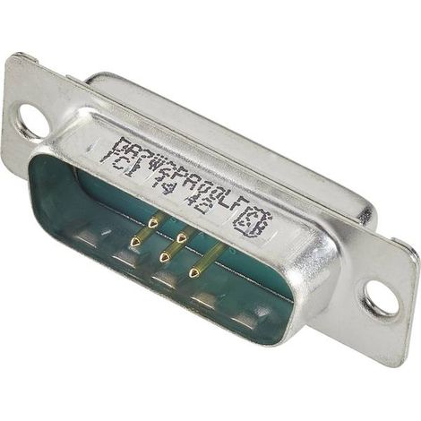 FCI D-SUB DB13W3PA00LF SUB-D ibrido 180 ° Numero Poli (num): 13 A saldare 1 pz.