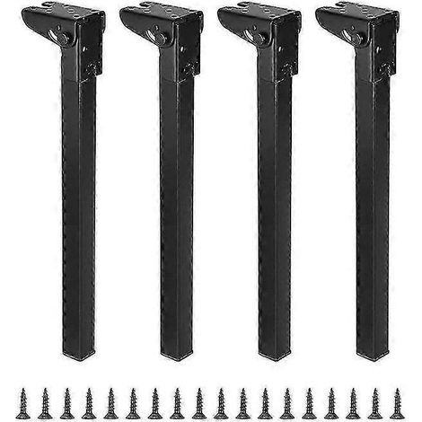 Les pieds de table pliables offrent un support stable pour les meubles portables, hauteur 60 cm. (1/5)