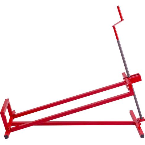 Support de levage pour tracteur tondeuse à gazon quad Treuil auxiliaire de nettoyage en acier Capacité 400 kg, angle 45° CW6957 Maison Chic (1/4)
