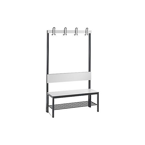 C+P  Panca per spogliatoi COMFORT  un lato utile  HPL 