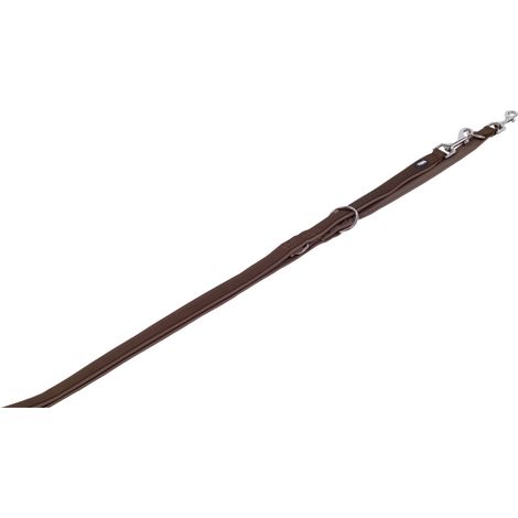 Nobby Hundeleine Führleine Classic Preno 2 m x 2 - 2,5 cm braun 2 Hundeleinen