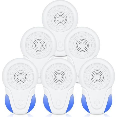 Répulsif antiparasitaire à ultrasons, prise antiparasitaire électronique, répulsif contre les rongeurs d'intérieur, pour insectes, souris, cafards et autres luttes antiparasitaires intérieures, (1/4)