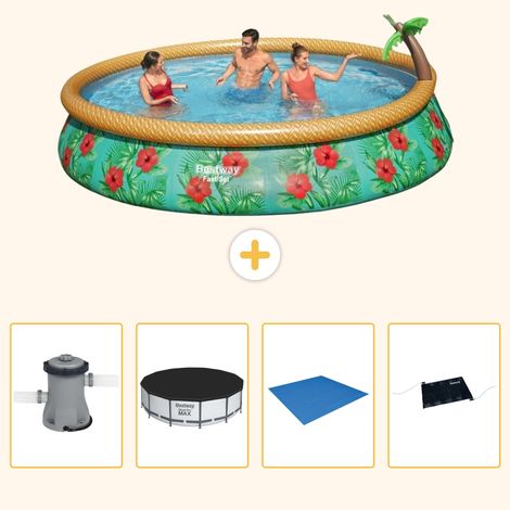 Bestway Bestway Fast Set Ronde - 457x84 cm - 5-pièces S214 (1/5)