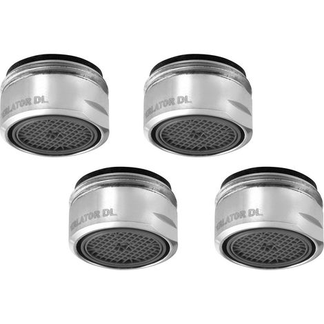 SET 4x aérateur filetage extérieur M24x1, chromé (1/2)
