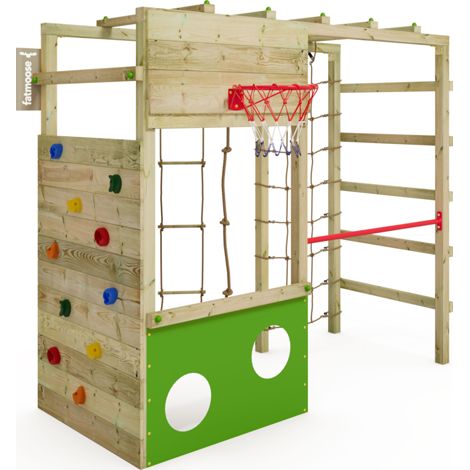 Fatmoose CleverClimber Club climbing frame for children in light green