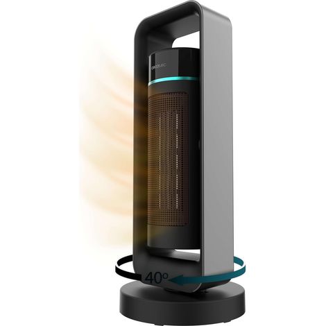Chauffage céramique tour oscillant 2000 W Cecotec