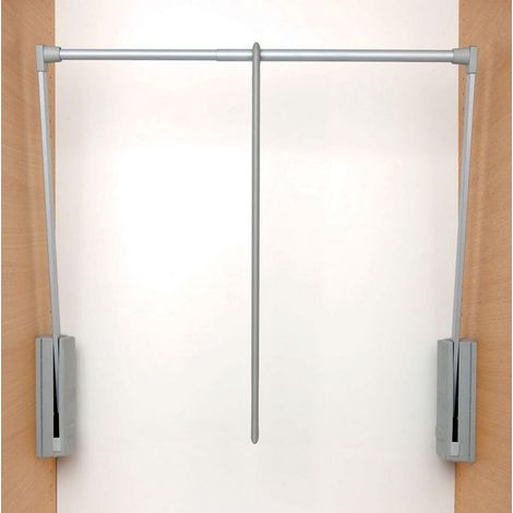 Servetto 3000 originale appendiabito saliscendi da armadio 77/120 grigio 10 kg (1/3)
