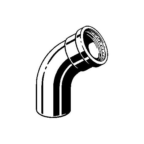 VIEGA 810061 coude 45 degrés avec SC Temponox XL (1/2)