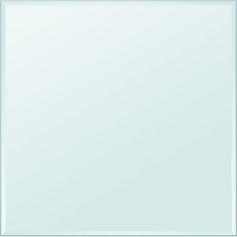 vidaXL Tischplatte aus gehärtetem Glas quadratisch 700x700 mm