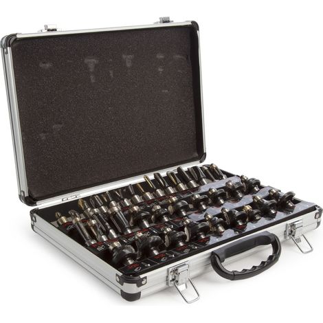 Trend SET/SS35X1/2TC TCT Router Cutter Set, 35 Piece