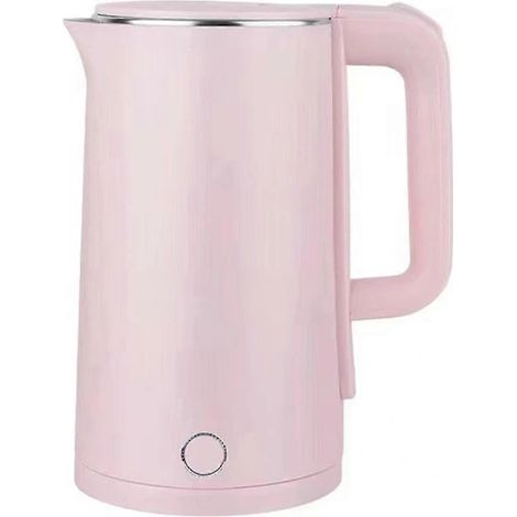 Bouilloire électrique 2,3 L avec poignée anti-brûlure, chauffe rapide 1500 W et arrêt automatique, rose (1/5)