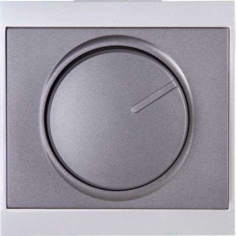Kopp Abdeckung für Druck- Wechseldimmer Malta, anthrazit, 312315188 Kopp