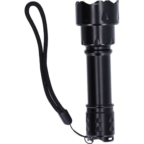 LED-Taschenlampe mit Teleskopzoom, Schutzfunktion, modischem Design, IP65 wasserdicht, 5000 Lumen (1/5)